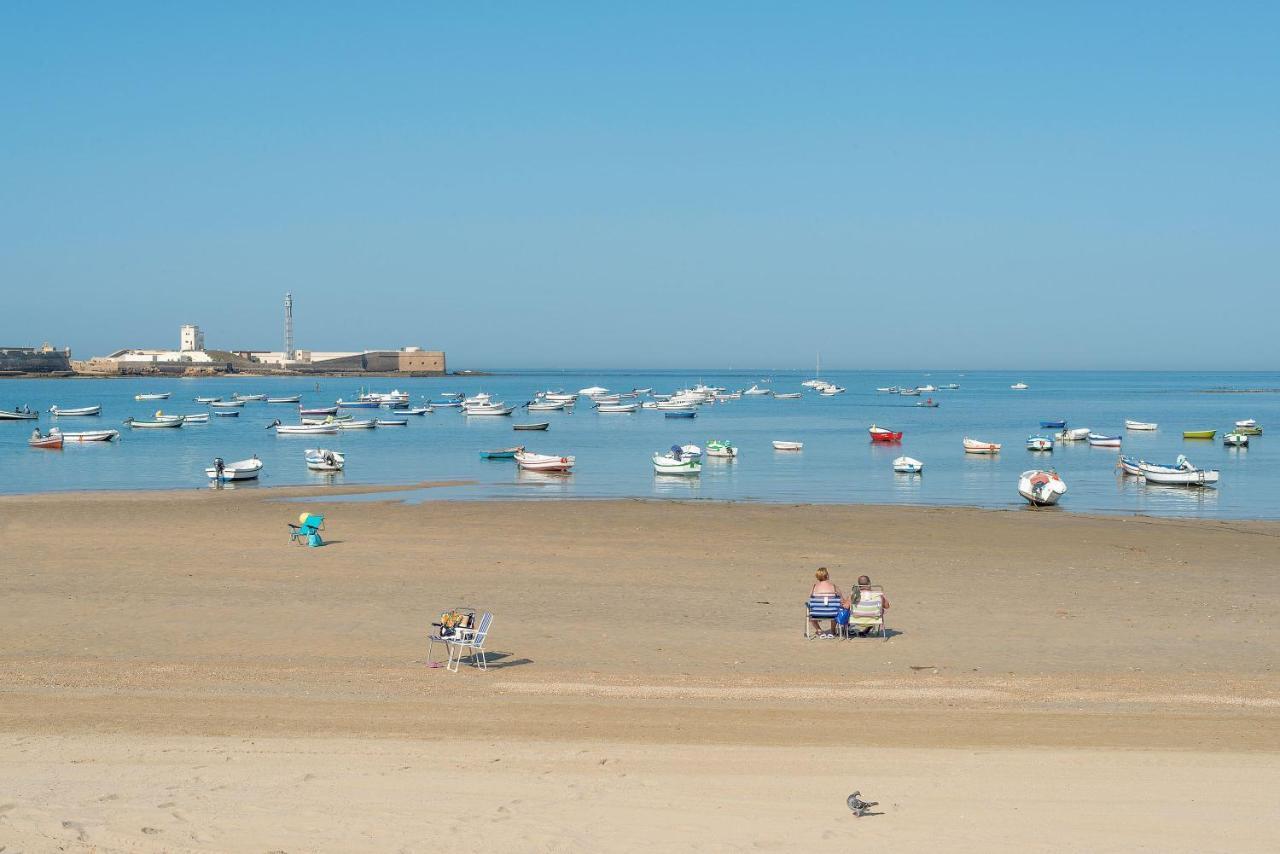 Apto Argueelles Vistas A La Bahia Cádiz Exterior photo